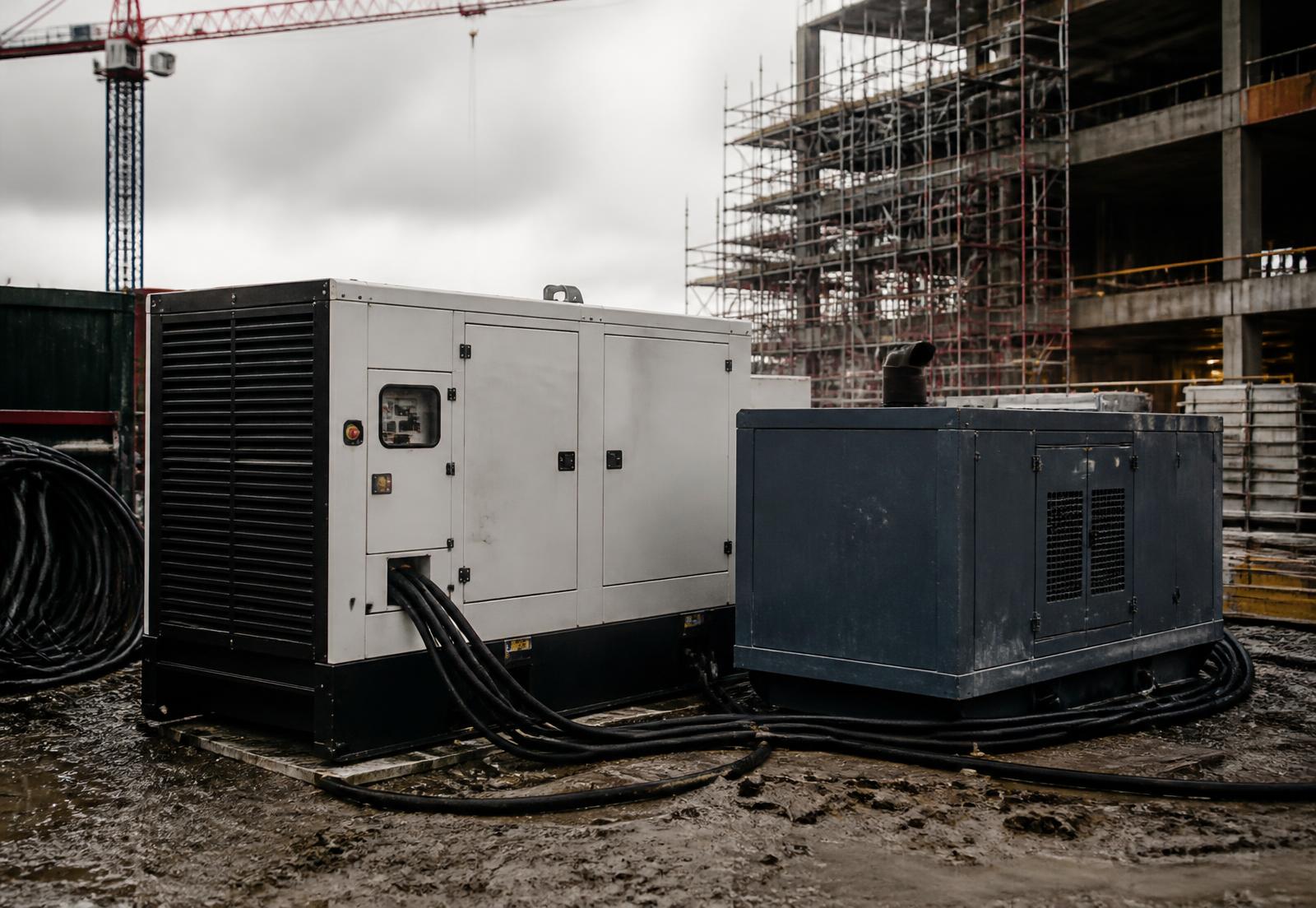 A battery next to the set, modelled properly.